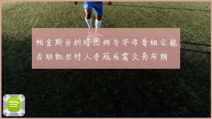 帕金斯分析塔图姆与字母哥组合能否助凯尔特人夺冠或需交易布朗